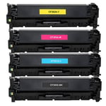 DOREE CF380X-CF381A-CF382A-CF383A PACK HP 4 (Noir Cyan Jaune Magenta) Toner Compatible pour MFP M476nw M476dn M476dw