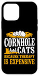 iPhone 12 mini Cornhole Team Bean Bag Player Champ Cat Cornhole And Cats Case