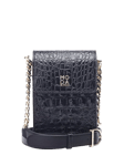 Moda in Pelle Bianka Croc Effect Phone Cros Body Bag