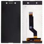 Vitre Tactile Et Écran Lcd Pour Sony Xperia Xa1-Ultra Noir