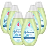 6x Johnson's Baby Essentials Shampoo 500ml