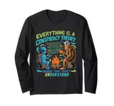 Truth Seekers Conspiracy Aliens UFOs and Hidden Mysteries Long Sleeve T-Shirt