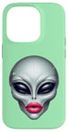 iPhone 14 Pro Alien with Full Beautiful Lips Case