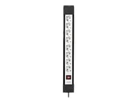 Nedis Exso830f1pro - Pro-Line Series - Effektband - Ac 230 V - 3680 Watt - Utgångskontakter: 8 (Typ F) - 3 M Sladd - Svart, Vit