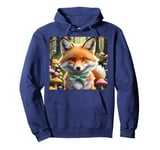 Cute kawaii Style Fox V1 Pullover Hoodie