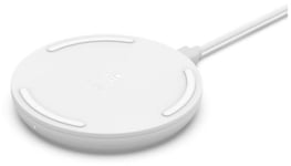 BOOST CHARGE - Trådlös laddningsplatta - QI 15W - Vit