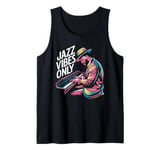 Jazz Vibes Only Piano Player Groove Art Tank Top