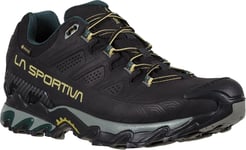 La Sportiva Men's Ultra Raptor II Leather Wide GOR-TEX, Black/Cedar, 43.5