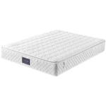 Redom - Matelas à ressorts, matelas mousse froide 7 zones, ressorts ensachés, 140x200 cm, 100% certifié Oeko-Tex sans substances nocives, surmatelas