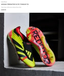 ADIDAS PREDATOR ELITE TONGUE FG TEAM SOLAR YELLOW CORE BLACK SOLAR RED UK 5.5