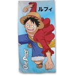 Kids Boys Girls One Piece Monkey D Luffy Japanese Manga Soft Beach Bath Towel UK