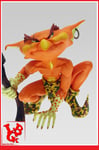 ELFE KREEG Statue Attakus Bombyx Les Z'Elfes Aillaud Resine Figure # NEUF #