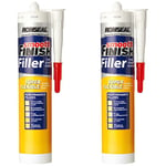 Ronseal 36560 Smooth Finish Super Flexible Filler Cartidge 300 ml (Pack of 2)