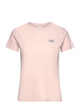 New Balance Jacquard Slim T-Shirt Rosa