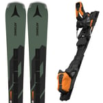 ATOMIC Pack ski Atomic Redster Q7.8 Rvsk C Pt Green + E Mi 12 Gw Black/orange 25 Homme Noir / Vert Orange taille 173 2025