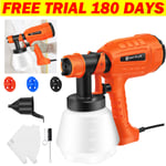 Paint Sprayer Spray Gun Airless HVLP Electric Car Spraygun Fence Wall Decking