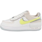 Nike Femme Dunk Low Sneaker, White Lt Lemon Twist Wolf Grey, 44 EU