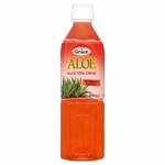 Grace Aloe Vera & Strawberry Juice Drink - 500ml - Single Bottle