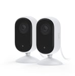 Pack de 2 Caméras de surveillance Arlo Essential intérieur 2K Blanc