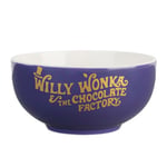 Grupo Erik Willy Wonka Bowl | 600 ml - 14 x 14 x 7 cm | Cereal Bowl | Ceramic Bowl | Popcorn Bowl | Kitchen Decor | Wonka Bar | Willy Wonka & The Chocolate Factory