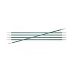 KnitPro Zing StrÃ¸mpepinner Aluminium 15cm 3,00mm / 5.9in US2ÃÂ½ Jade