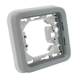 LEGRAND Support plaque composable pour encastré 1 poste Plexo gris