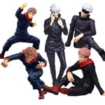 5 stilar Jujutsu Kaisen figur Itadori Yuji actionfigur Gojo Satoru figurin Pvc samlarmodell leksaker Anime presenter till pojkar 13cm No Box