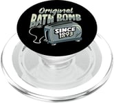 Bombe de bain originale grille-pain avec fan d'humour sarcastique PopSockets PopGrip pour MagSafe