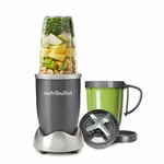 nutribullet 600 Series Blender/Mixer Nutrition Extractor 8 Piece Set Grey