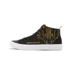 Akedo x Harry Potter Houses Hufflepuff High Top - Black - UK 3 / EU 35.5 / US Men's 3.5 / Women's 5