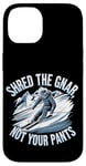 Coque pour iPhone 14 Shred The Gnar, Not Pants Ski de piste