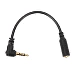 3.5mm Earphone Headphone Adapter Connector TRS To TRRS Converter Cable Line