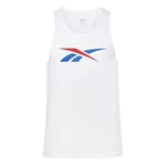 Reebok Men's Graphic Series Vector T-Shirt White/Vector Red/Vector Blue M