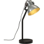 Lampe de bureau 25 W argent vintage 17x17x60 cm E27 vidaXL