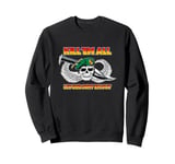 KILL EM ALL LET GOD SORT EM OUT military retro skull beret Sweatshirt