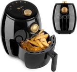 Dial Controlled Rapid Air Fryer 1000W 2 Litre Capacity Temp Range 80 to 200°C