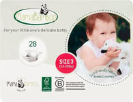 Mama Bamboo Mama Bamboo Eco Nappies - Size 3 (Medium) 980g-4 Pack