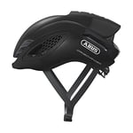ABUS GameChanger Racing Bike Helmet - Aerodynamic Cycling Helmet with Optimal Ventilation for Men and Women - Movistar 2020, Shiny Black, Size S