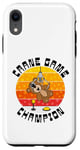 Coque pour iPhone XR Champion du jeu de grue drôle