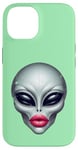 iPhone 14 Alien with Full Beautiful Lips Case