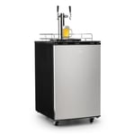 Fridge Refrigerator  Beer Keg Dispenser 173L Storage 16 Can 50L Barrel 2 Shelves