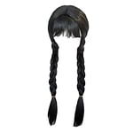 Girls Wednesday Dress - Addams Family Halloween Costume for Kids' Cosplay