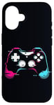 Coque pour iPhone 16 Manette Esthétique Jeux Vidéo Jeux Graphiques Adolescents