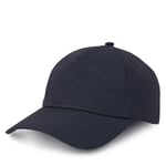 Keps Tommy Hilfiger Monogram Debossed Cap AW0AW15328 Mörkblå