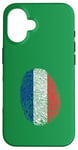 Coque pour iPhone 16 France C'est dans mon ADN France empreinte digitale