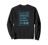 The Falcon and The Winter Soldier Androids Aliens Wizards Sweatshirt