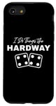 Coque pour iPhone SE (2020) / 7 / 8 Casino Craps Je fais des choses The Hardway 4s Dice Gambling