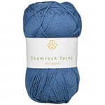 Shamrock Yarns 100% Bomull 8/4 Garn 09 MarineblÃ¥