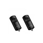 Hörmann - Lot de 2 télécommandes hormann hse4-868-bs noir matte - bisecur, 4511736 - hse 4 bs