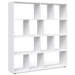 Vicco - Meuble de rangement cube Pilar, Blanc, 131.6 x 143 cm